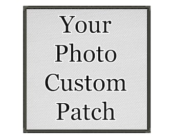 Square Patch, Custom Patch, Photo Patch, Personalized Patch, Back Patch, Picture Patch, Jacket Patch, Custom Patches, BackPatch, Small Patch