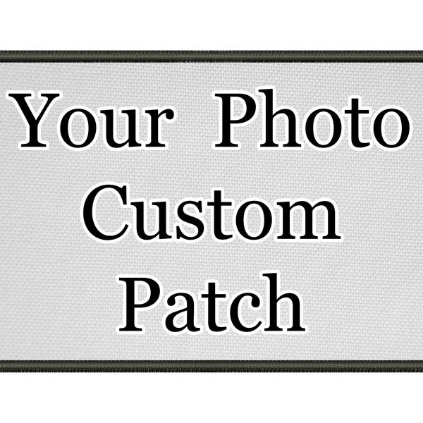 Rectangle, Custom Patch, Photo Patch, Personalized Patch, Back Patch, Picture Patch, Jacket Patch, Custom Patches, BackPatch, Thrash Metal