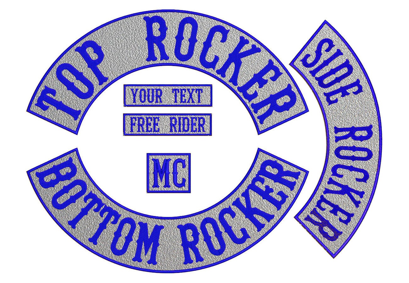 REFLECTIVE 6pcs Set:bottom,top,side Rocker 2xtag MC