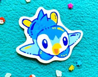 Piplup Style Stickers