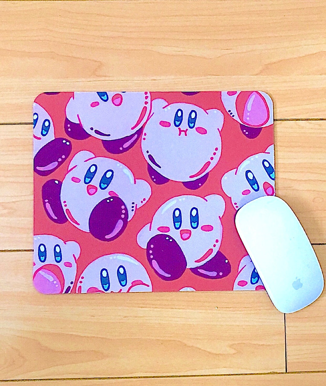Kirby Mouse Pad Etsy