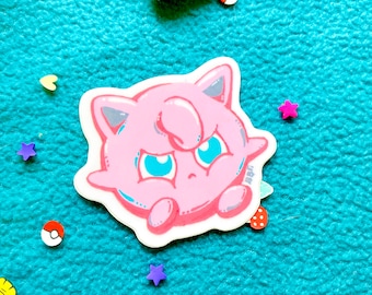 Angry Jigglypuff Stickers