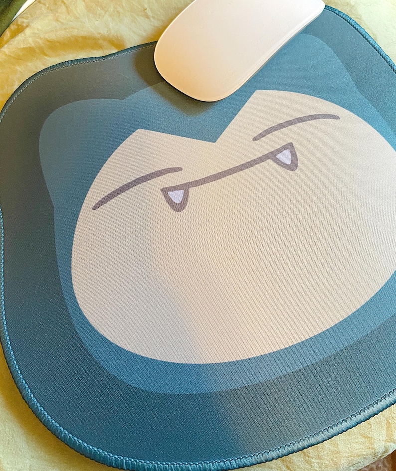 Snorlax Shaped Mousepads image 3