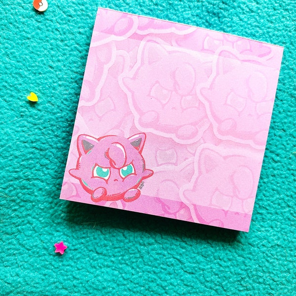 Angry Jigglypuff Notepads