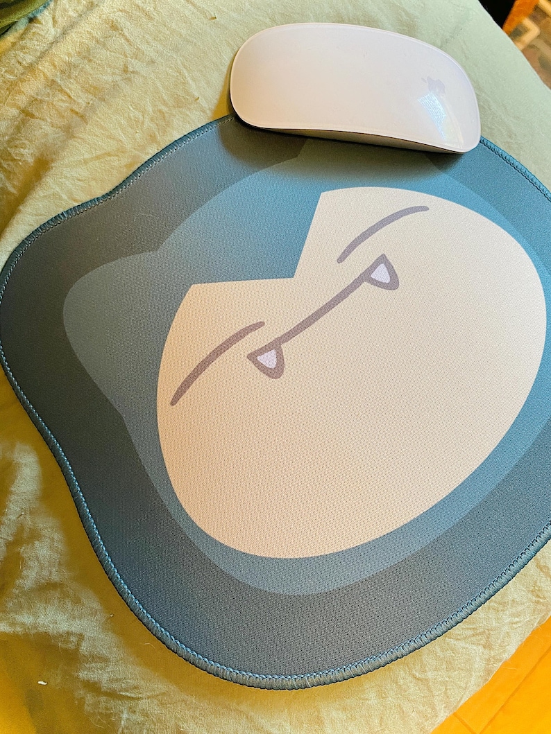 Snorlax Shaped Mousepads image 2