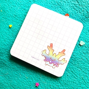 Corsola Pride Sticky Notes