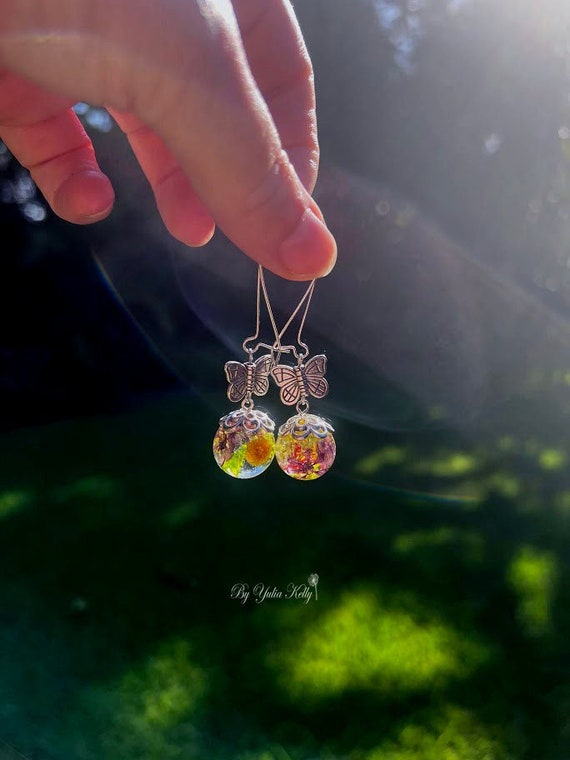 Real crystal earrings discount