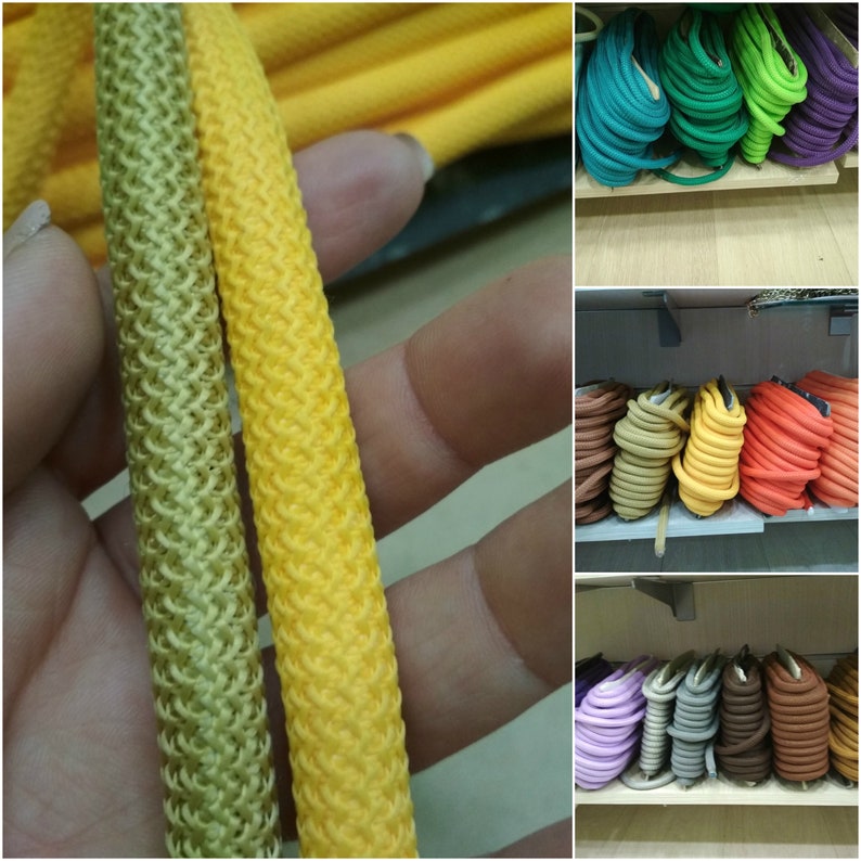 Polyester ParaCord 5mm Royal BLUE Braided Rope Cord Lace Color Sewing Trim Craft