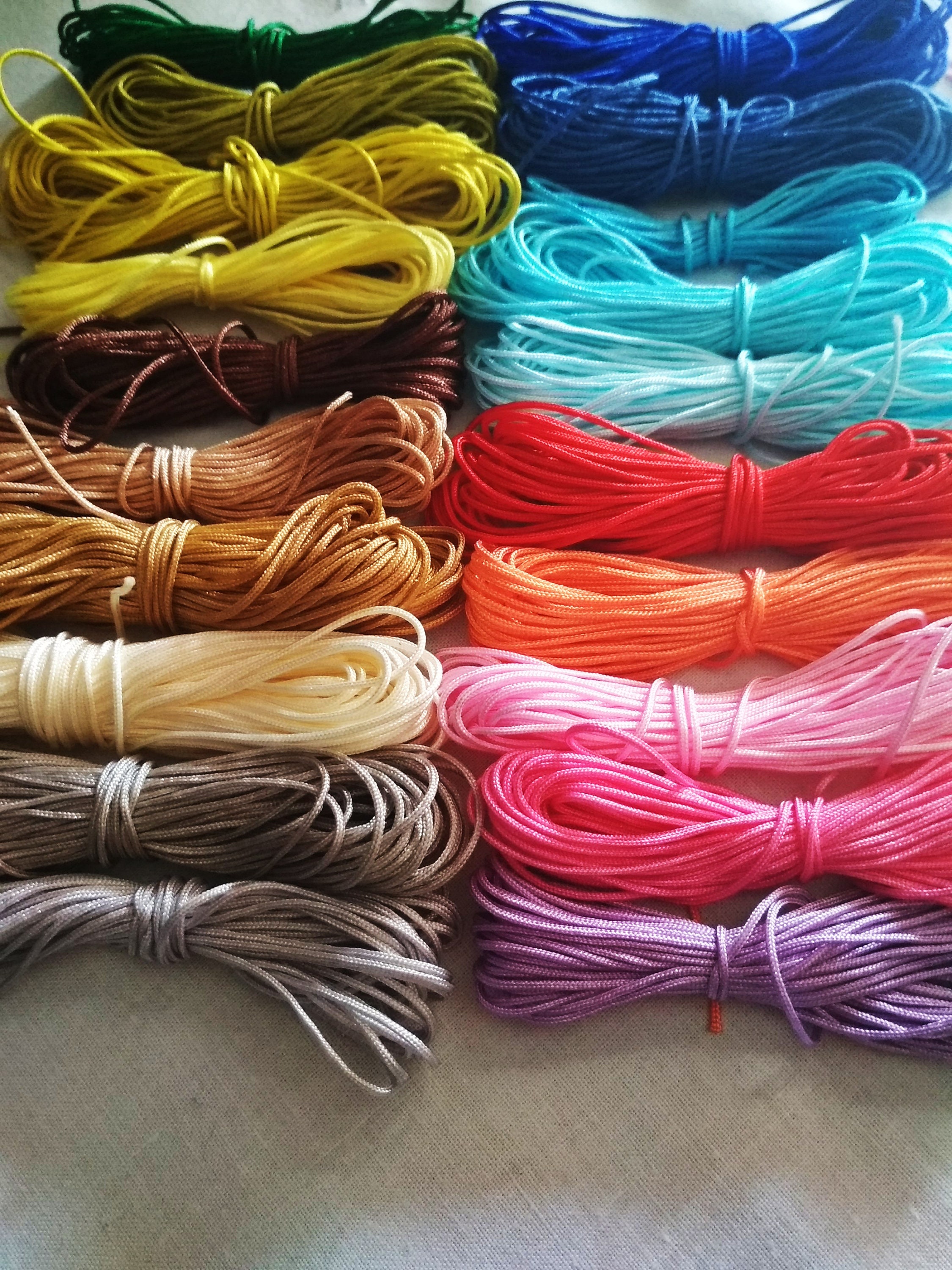 28m 90ft 30yrd Nylon Cord Twisted Braided Beading Knotting String Shamballa  Kumihimo Macrame Thread 1mm for Sale and Wholesale