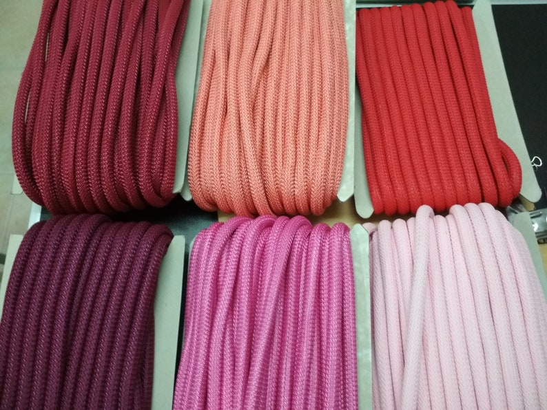 10mm round braided Cord, 1 uncut piece of 5 metres,Paracord rope, Climbing cord, Thick round parachute rope, choose from 32 different colors image 7