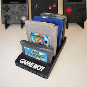Gameboy Cartridge Display Stand