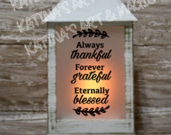 Vintage Decorative Lantern with flame effect LED