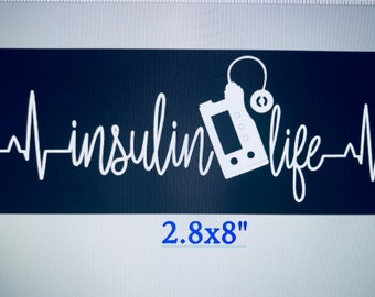 Insulin Life Car Decal