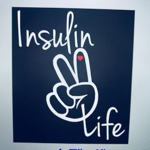 Insulin Life (A) Decal