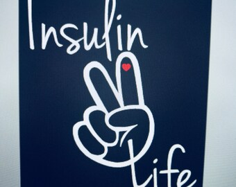 Insulin Life (A) Decal