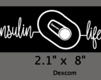 Dexcom Insulin Life decal