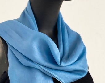Elegent Silk Scarvesdouble layer HandmadeVanPhuc silk scarfHadong SilkVietnamese silk  Great for BridesmaidWedding gifts
