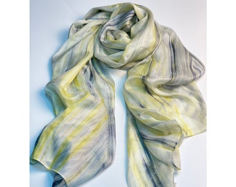 Elegent Silk Scarvesdouble layer HandmadeVanPhuc silk scarfHadong SilkVietnamese silk  Great for BridesmaidWedding gifts