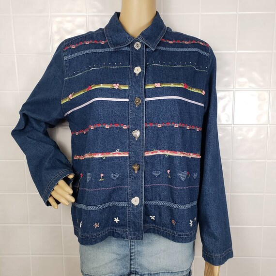 koret stretch jean jacket