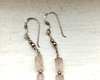 Rose Quartz Earrings