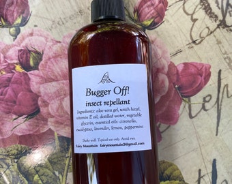 Bugger Off! insect repellent 4oz Plastic
