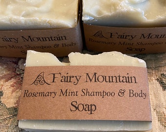 Rosemary Mint Shampoo & Body Soap