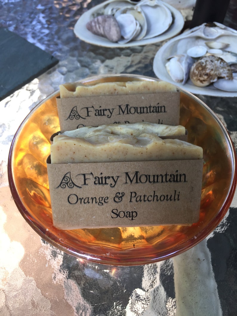 Orange & Patchouli Soap image 1