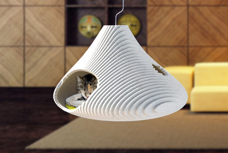 CAT-A-COMB, cat cave, cat house, cat bed, cat furniture image 1