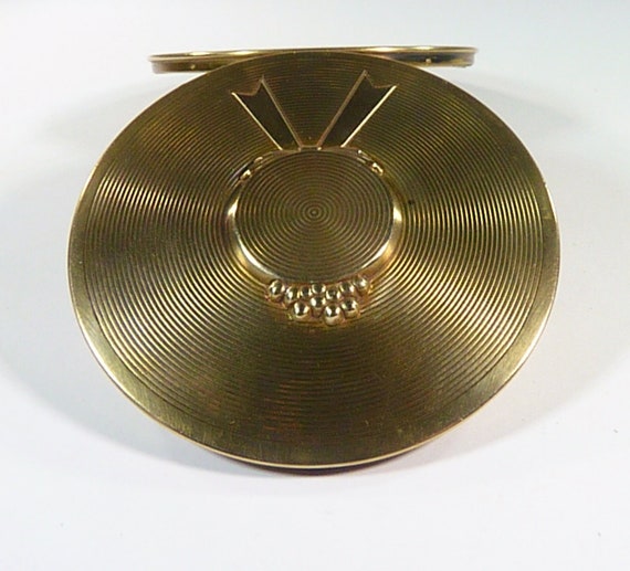 Dorothy Gray " Picture Hat " Novelty Powder Compac