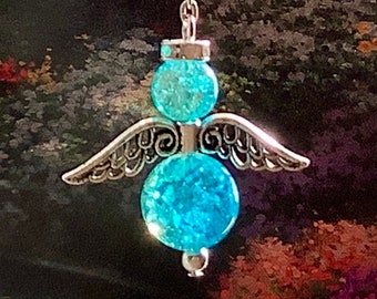 Guardian Angel Car Charm, Angel for car, rear view mirror ornament, Drive Safe Gift, An Angel to watch over you new driver gift, travel safe