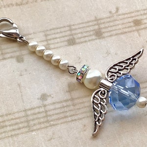 Something Blue Wedding Bouquet Charm