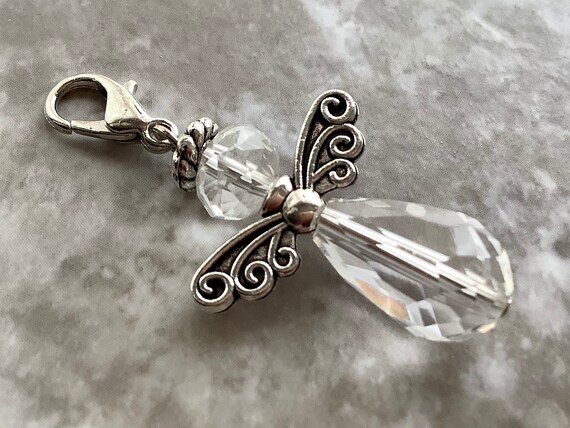 ANGEL CHARM W/CRYSTALS ANGEL CHARM W/CRYSTALS