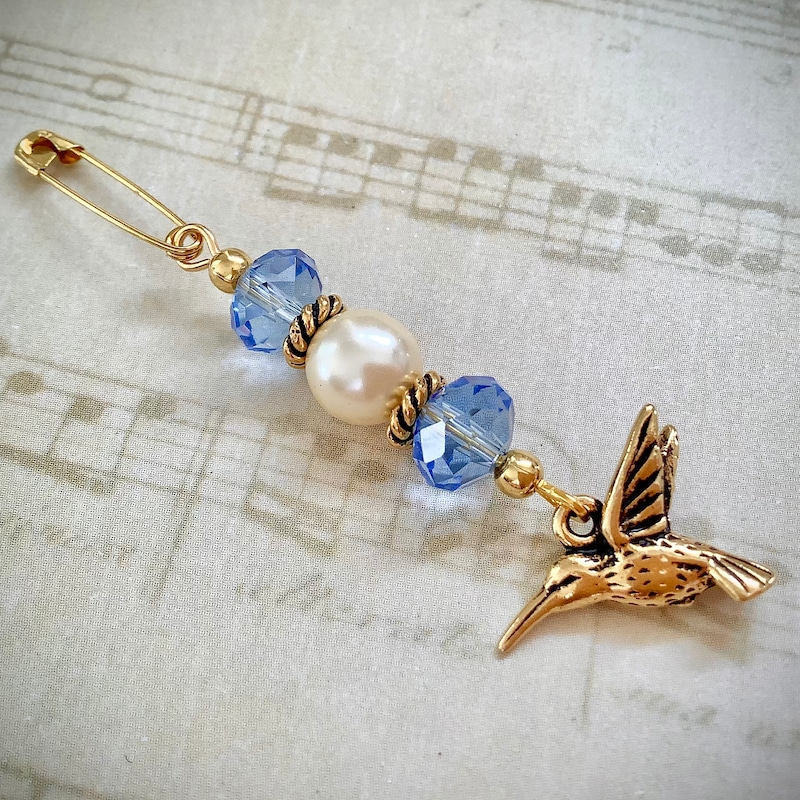 Hummingbird Silver Pins - Etsy