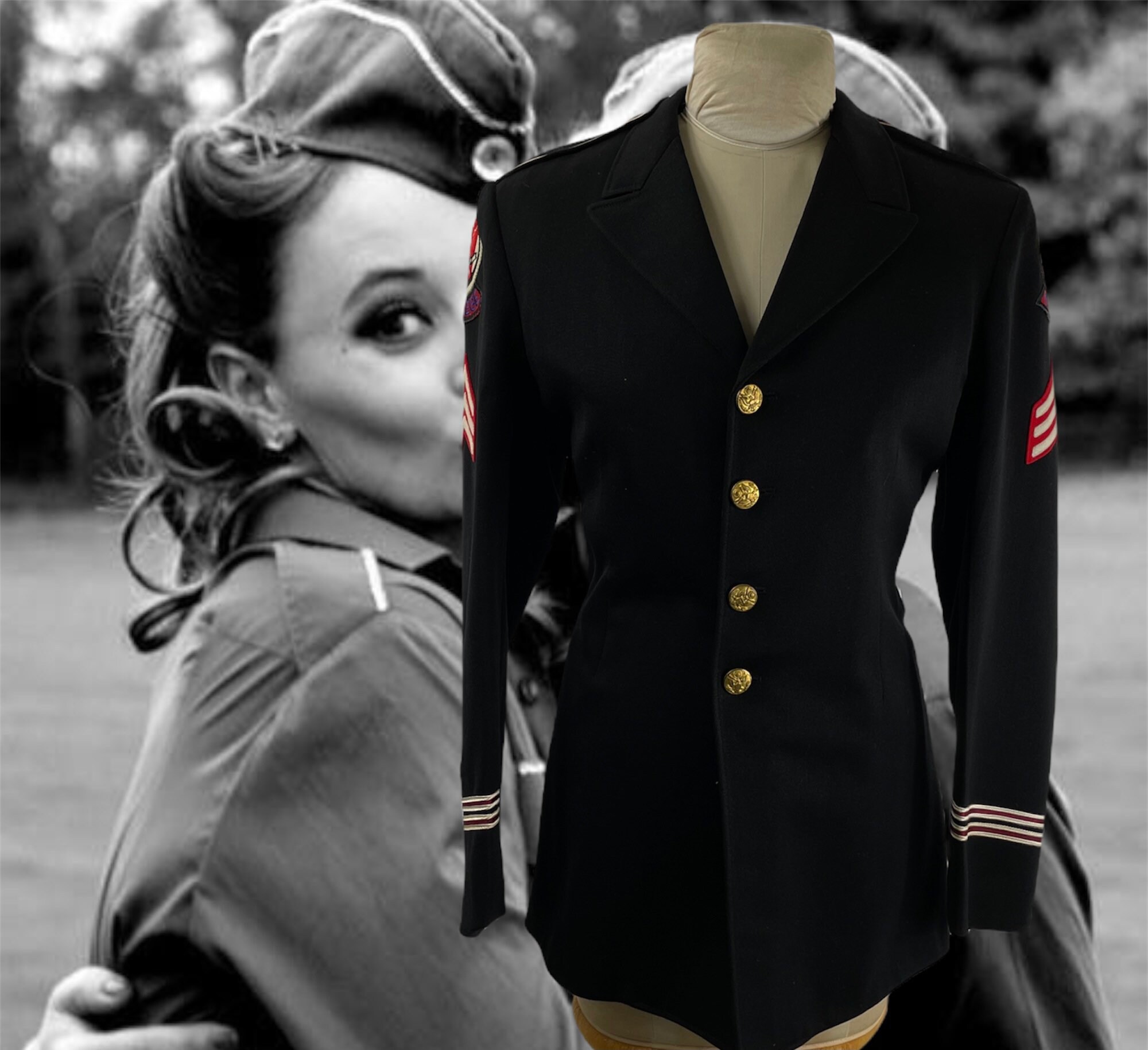 formal military jacket