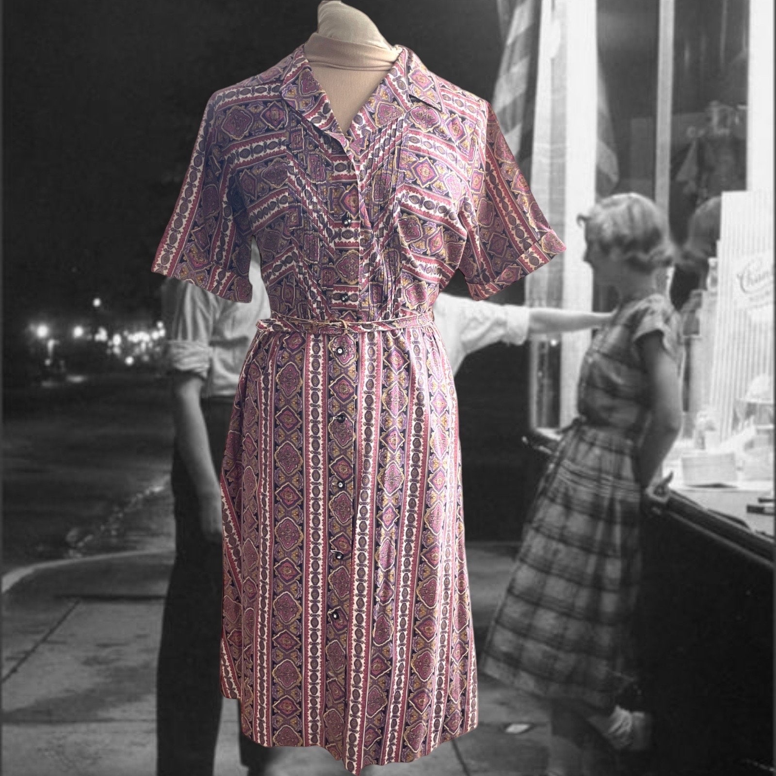 1950s housewife dress