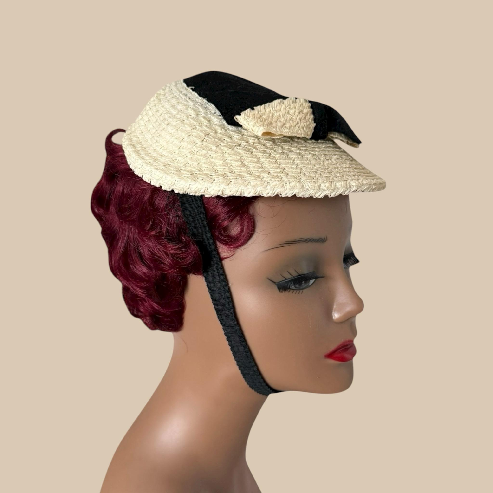 1930s Black Felt Hat - Etsy display picture 1