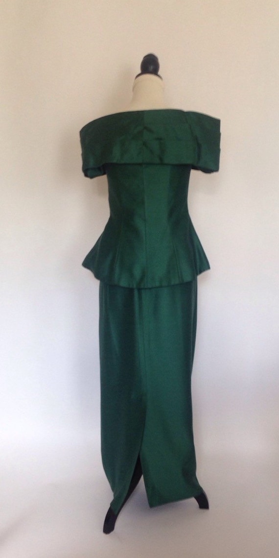 1960's Evening Dress Skirt Jacket Ensemble Dessy'… - image 4