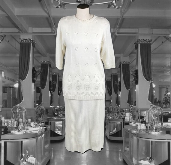 sweater dress two piece set