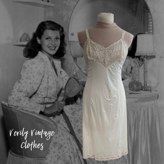 1960s Heiress Slip 60's Loungewear 60s Lingerie Women's Vintage Size, Hey  Sailor Nice Vintage