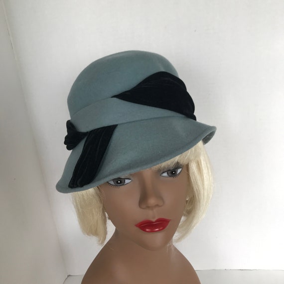 Vintage Italian Wool Felt Hat, Soprattutto Cappel… - image 3