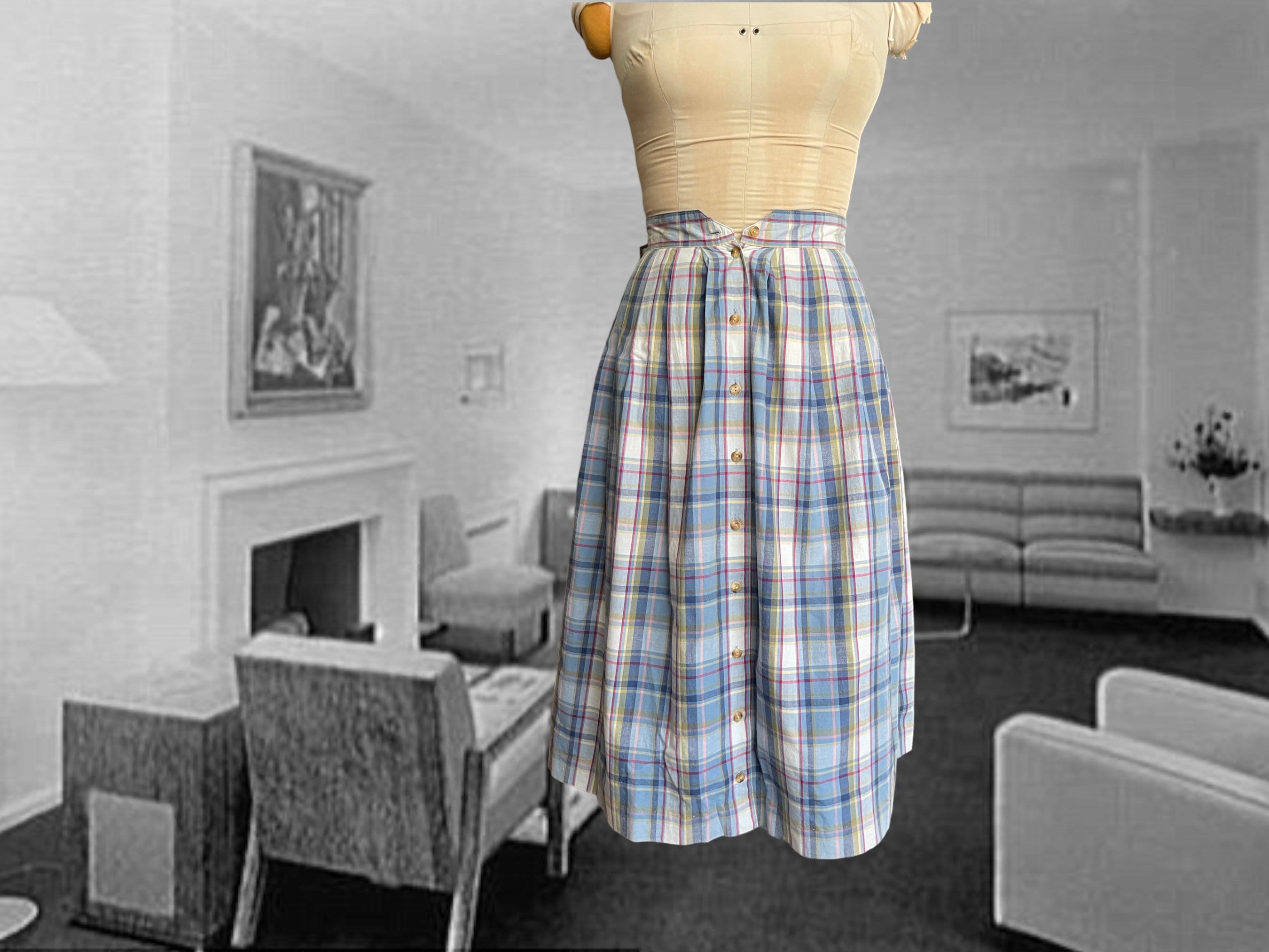 Jupe madras Etsy France