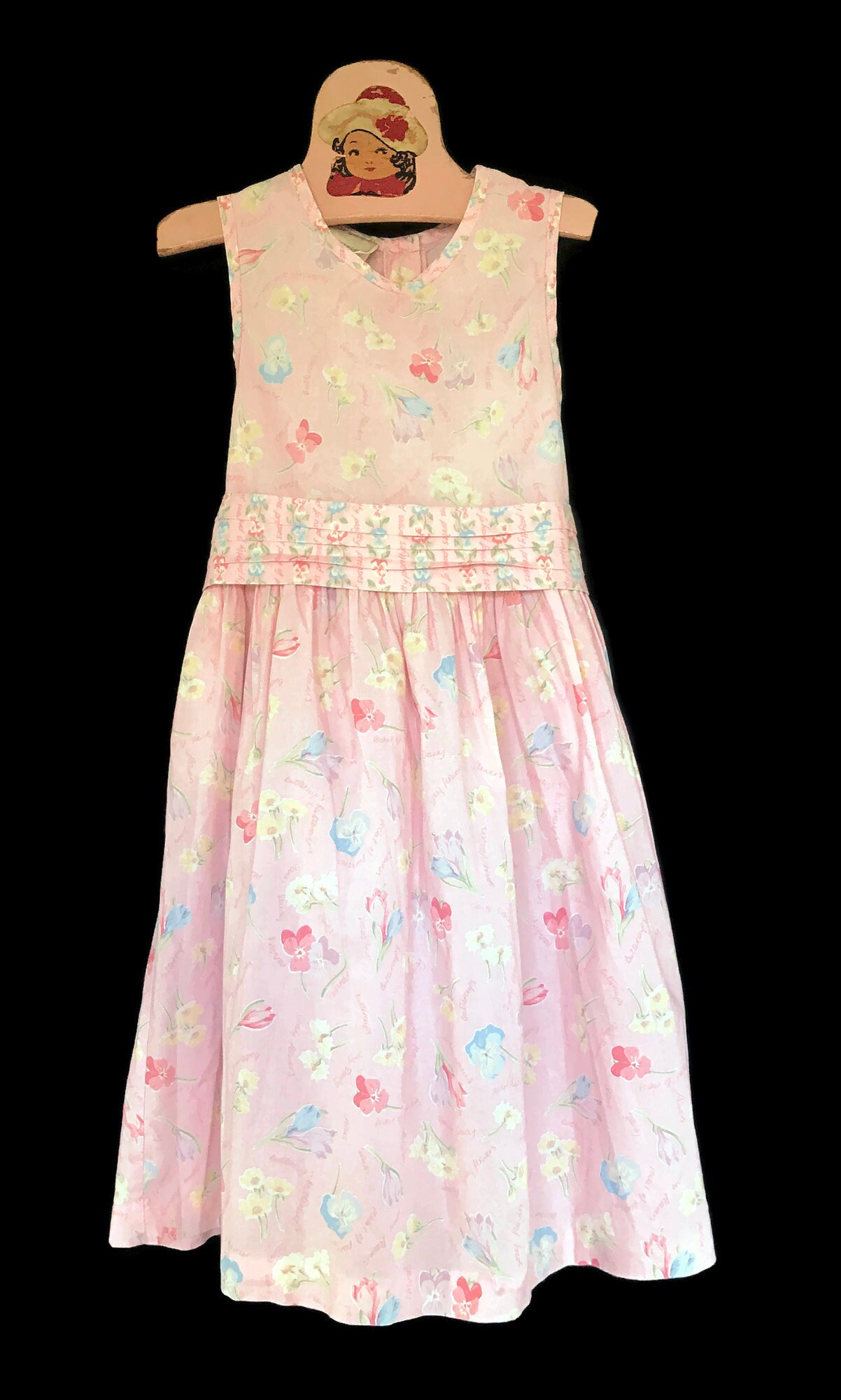 Laura Girls Boho Dress | Cotton Flowers Vintage Dresses for
