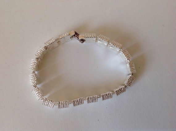 Vintage Jewelry Napier Necklace Set Silvertone Ch… - image 6