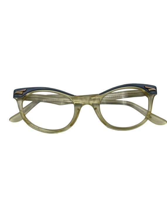 Vintage 1950s Eyeglasses, Vintage Glasses Light B… - image 2