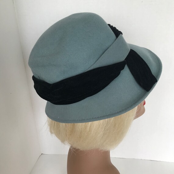 Vintage Italian Wool Felt Hat, Soprattutto Cappel… - image 4