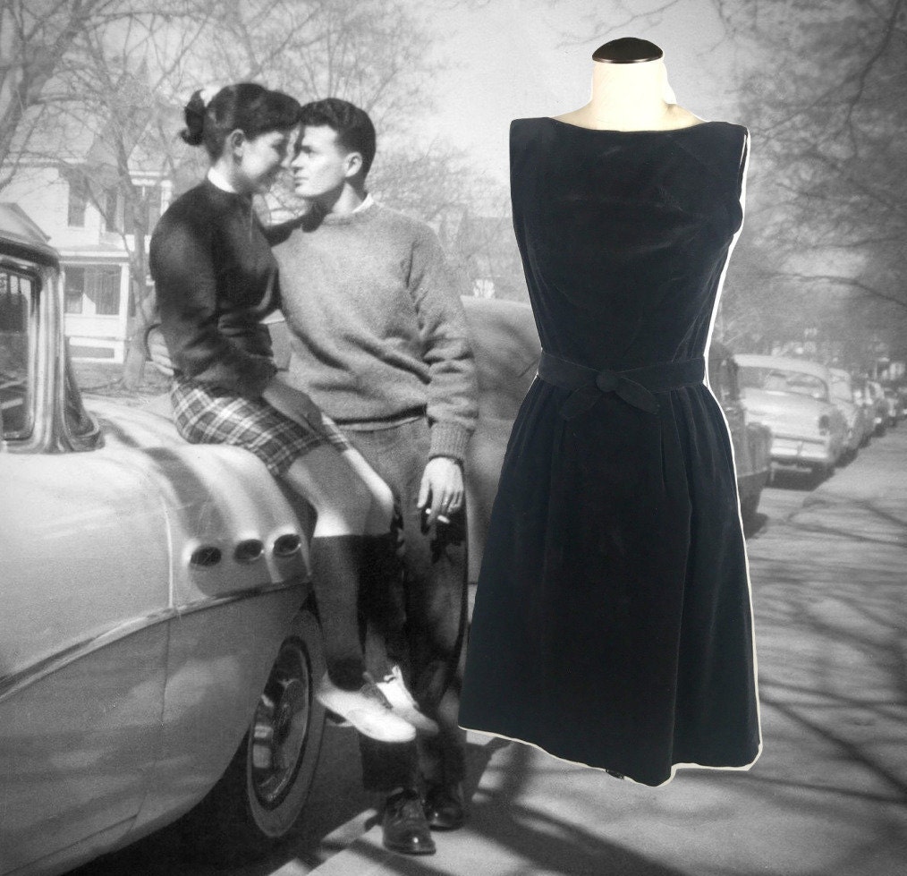 Vestito Donna Stile Vintage Anni '50 In Cotone - Linea A Con Cintura Rimovibile - Foto 7