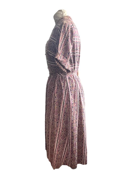 Vintage 1950s Cotton Shirtwaist Dress, Joyce Lane… - image 5