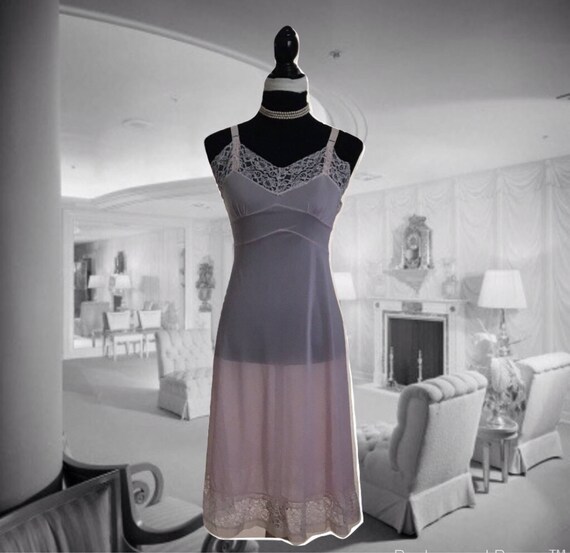 Vintage 1960s Lingerie Miss Diana Full Slip Ladies