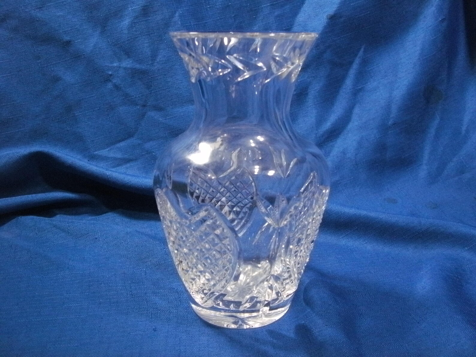 Vintage Signed Waterford Cut Crystal 7 Vase Wedding Etsy