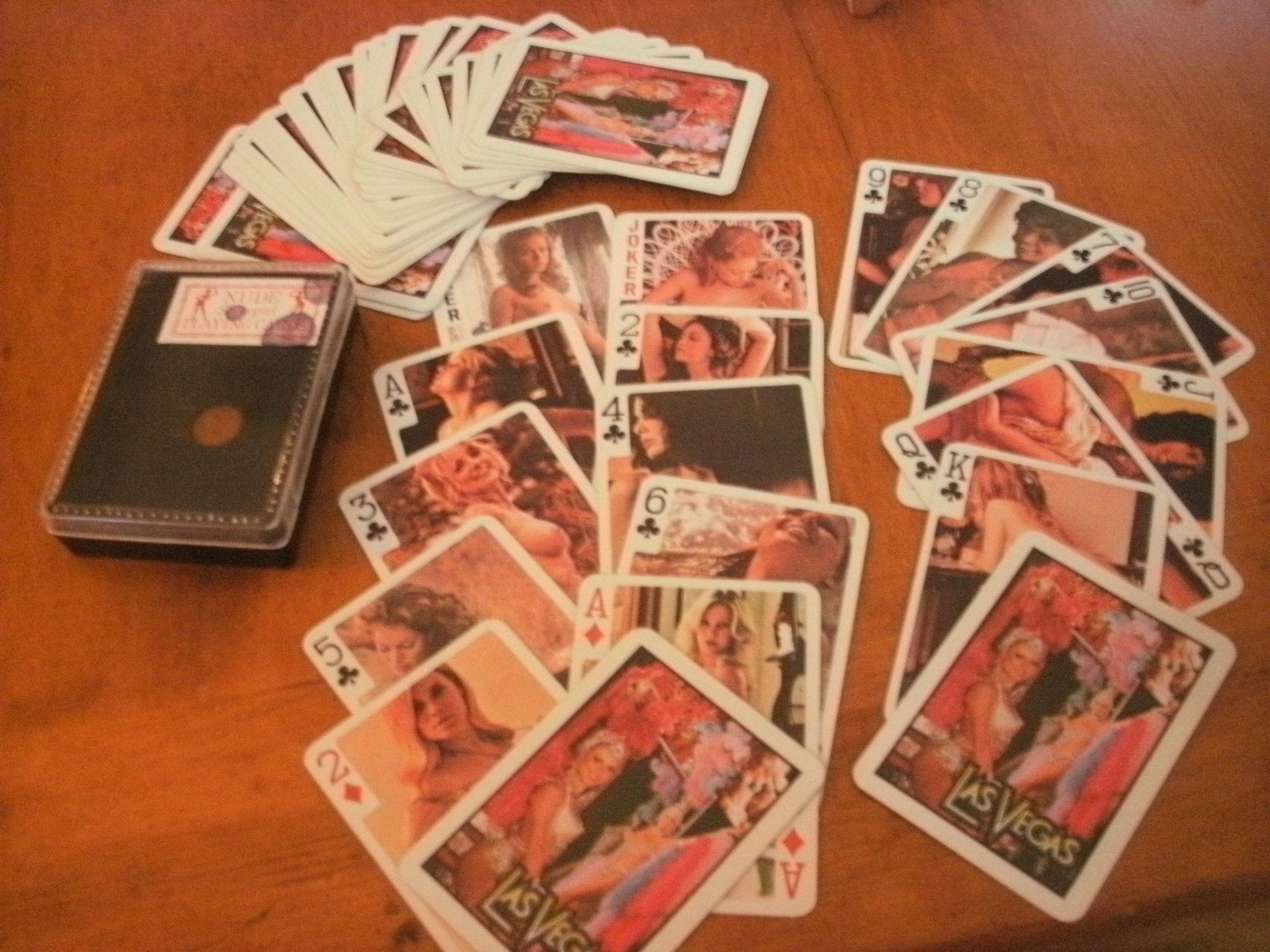 Vintage Deck of Nude Las Vegas Showgirl Playing Cards All 